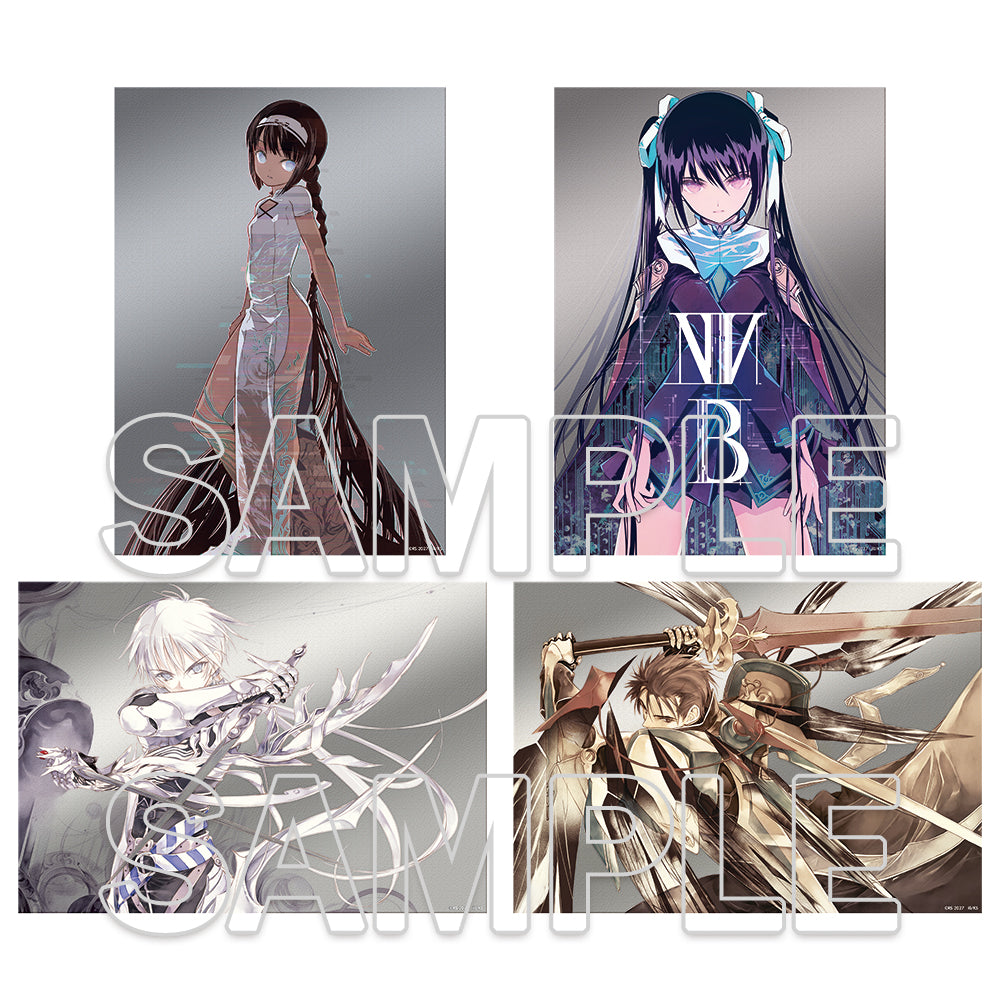 (Goods - Postcard Set) Wizard's Brain 25th Anniversary Metallic Postcard Set Vol.2