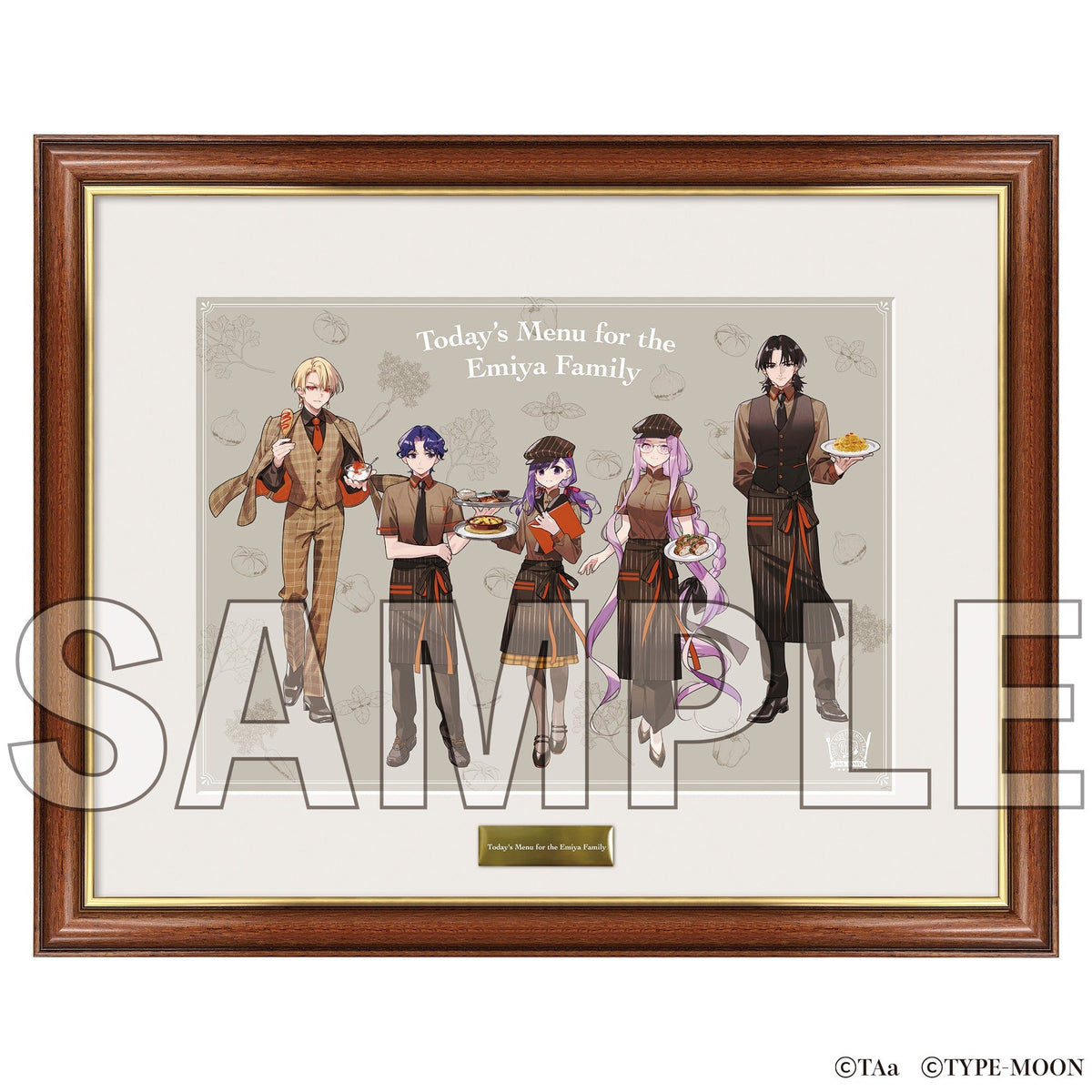 (Goods - Board) Today's Menu for the Emiya Family Chara Fine Graph C