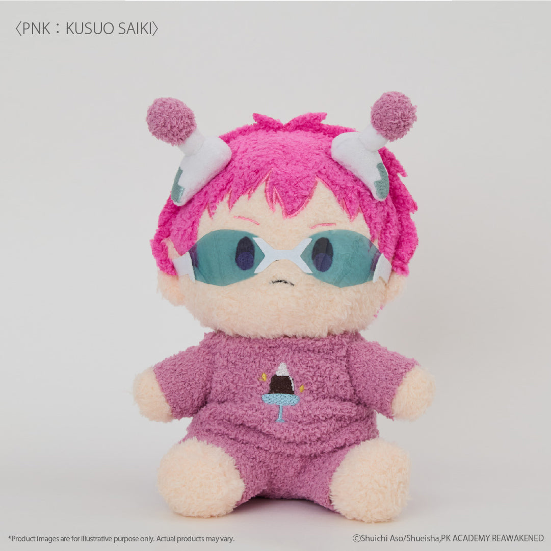 (Goods - Plush) Anime The Disastrous Life of Saiki K. Kusuo Saiki Fluffy Plush