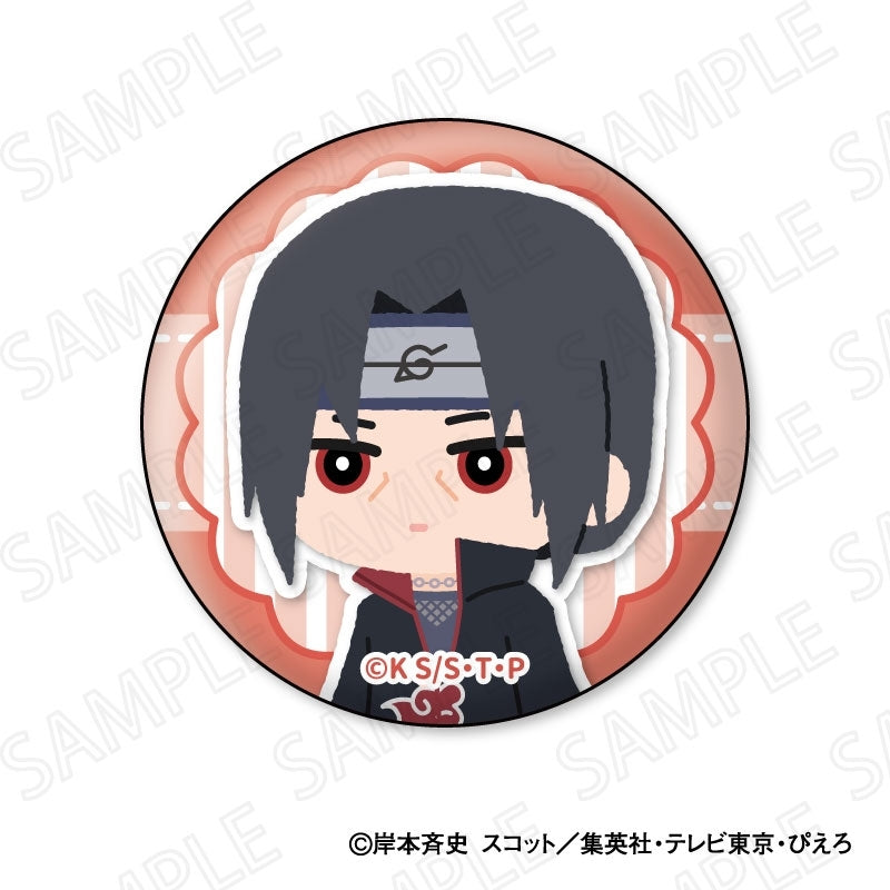 (1BOX=8)(Goods - Badge) NARUTO Shippuden TV Anime Mofumofu Button Badge Collection