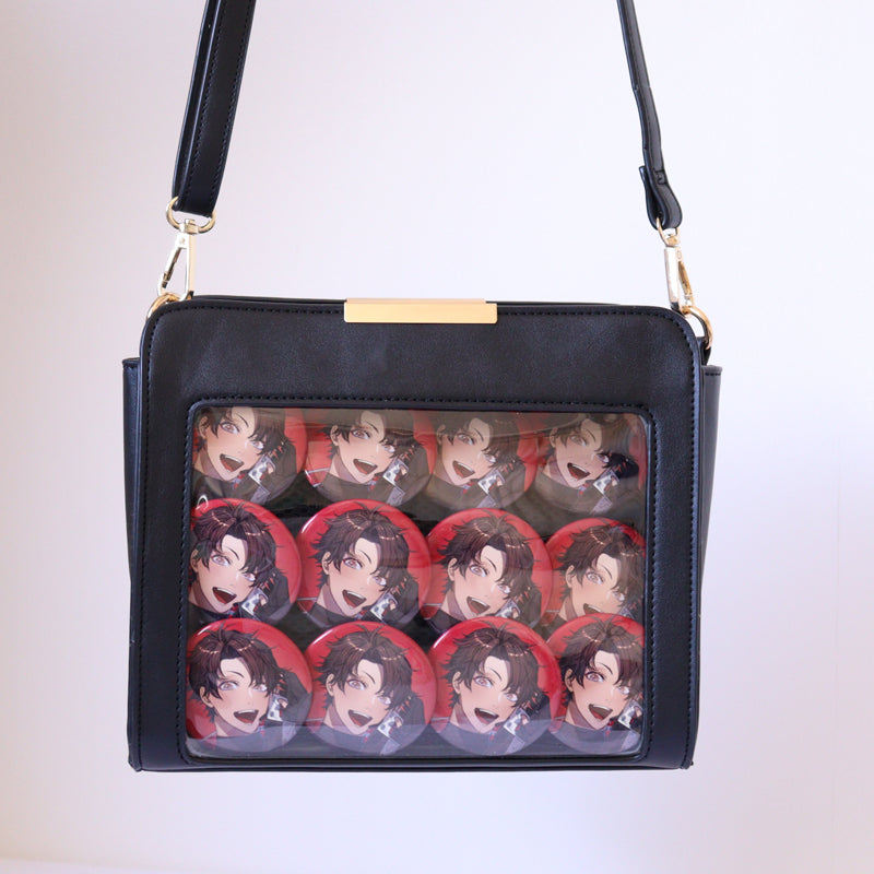 (Goods - Bag) nui. Shoulder Bag Square L Black