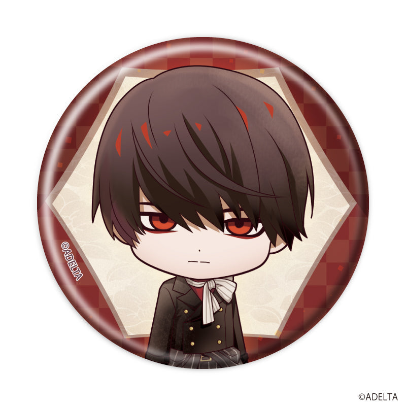 (1BOX=11)(Goods - Badge) Owen (Ooe) Badge 03 Modern ver. (Chibi Character)