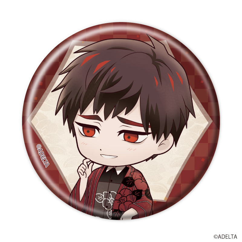 (1BOX=11)(Goods - Badge) Owen (Ooe) Badge 03 Modern ver. (Chibi Character)
