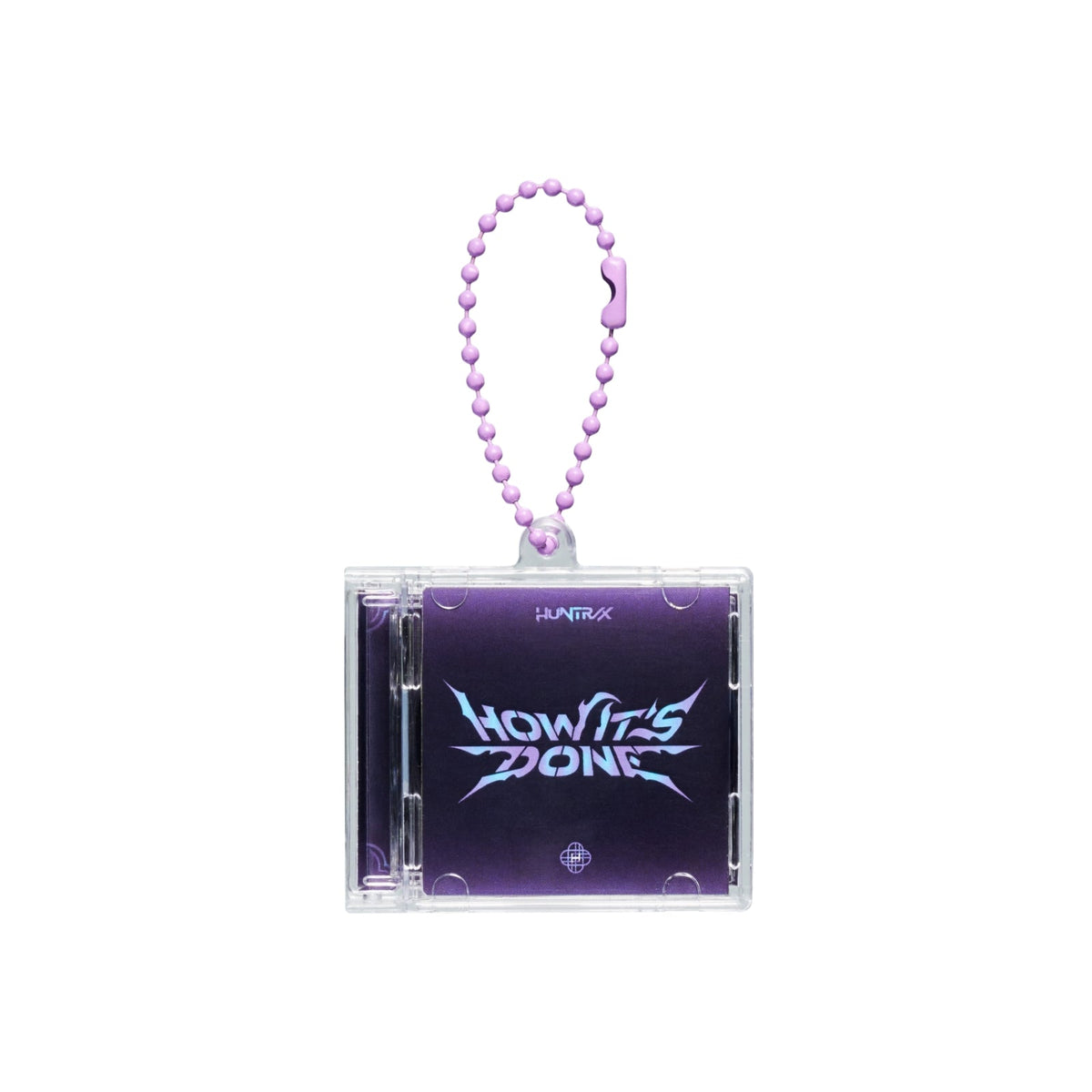 (Goods - Keychain) KPop Demon Hunters Mini CD Keychain - How It's Done