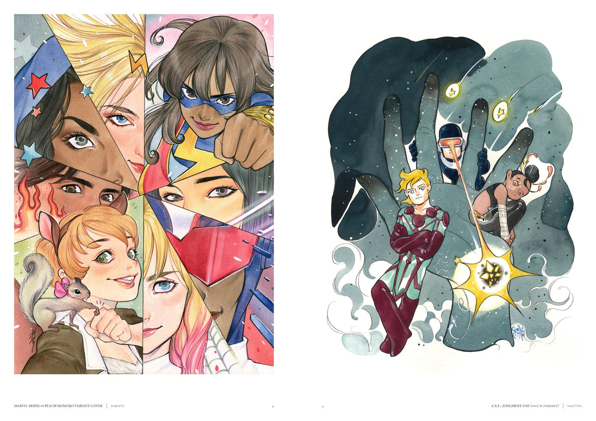 (Book - Art Book) Peach Momoko MARVEL Cover Art Collection
