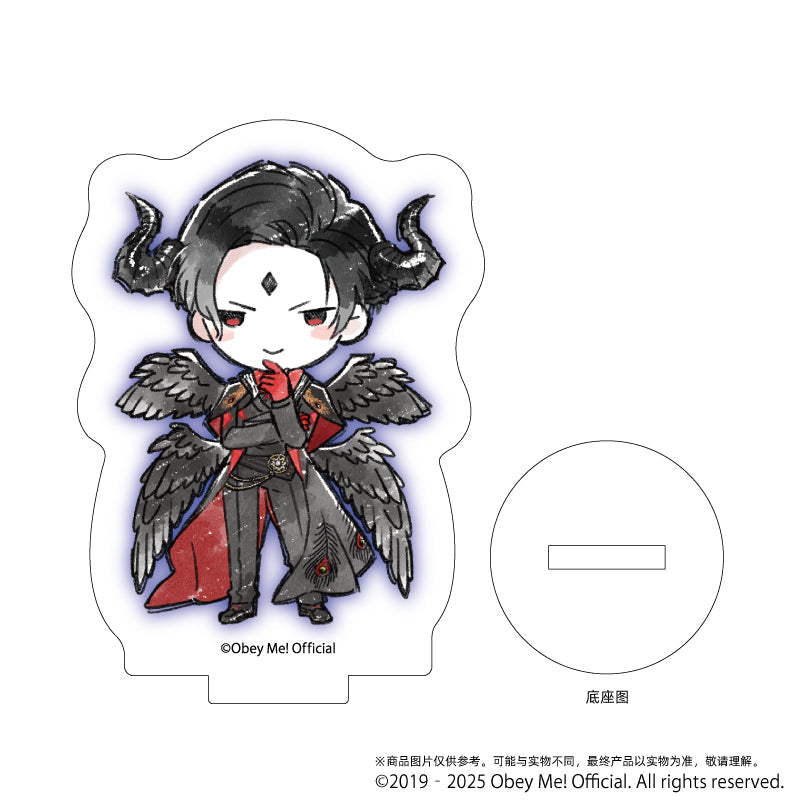 (1BOX=7)(Goods - Stand Pop) Acrylic Mini Stand Obey Me! 01 / Complete BOX (7 Types Total)(GraffArt)