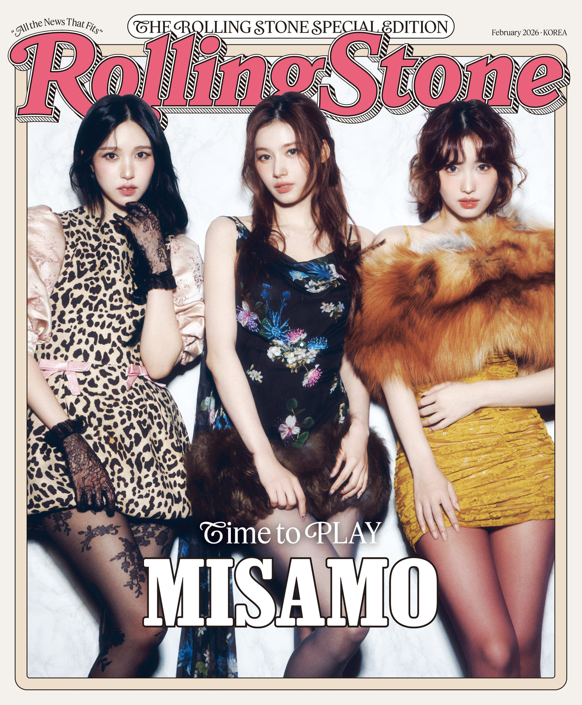 (Book - Magazine) Rolling Stone KOREA SPECIAL EDITION Issue 4 (Cover: MISAMO){Special Box Set}