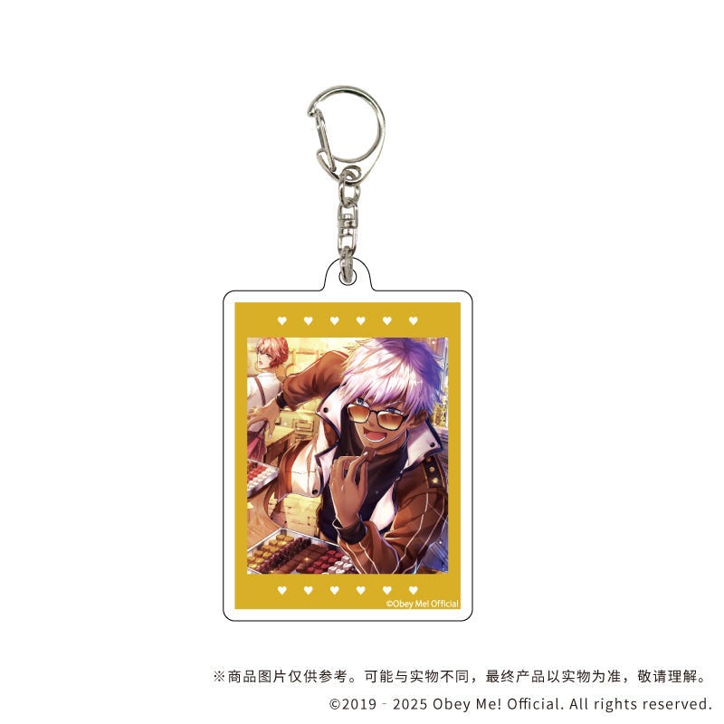(1BOX=7)(Goods - Key Chain) Acrylic Key Chain Obey Me! 06 (7 Types Total) (Official Art)
