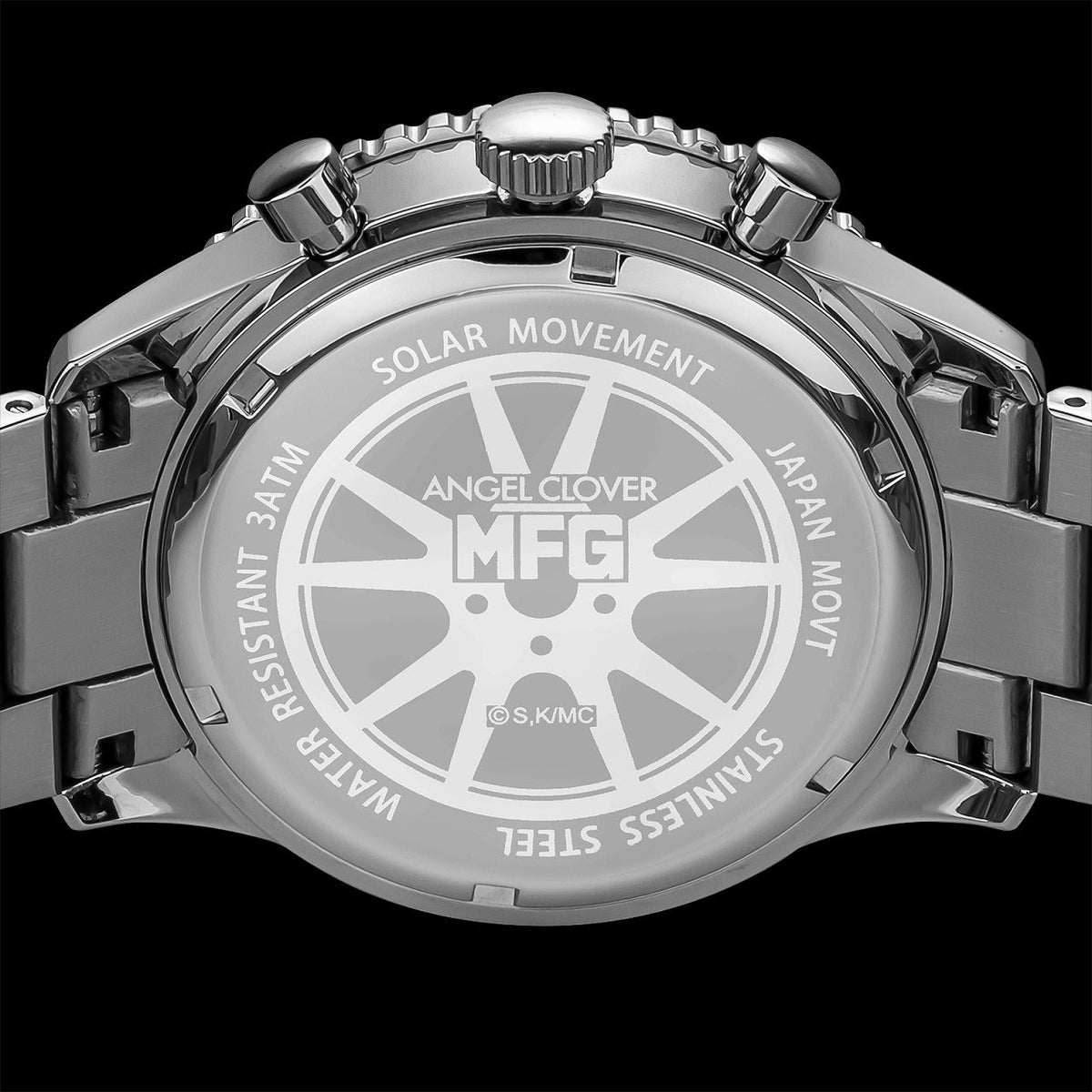 (Goods - Timepiece) MF Ghost Anime ANGEL CLOVER Collaboration Quartz Watch Michael Beckenbauer PORSCHE 718 Model