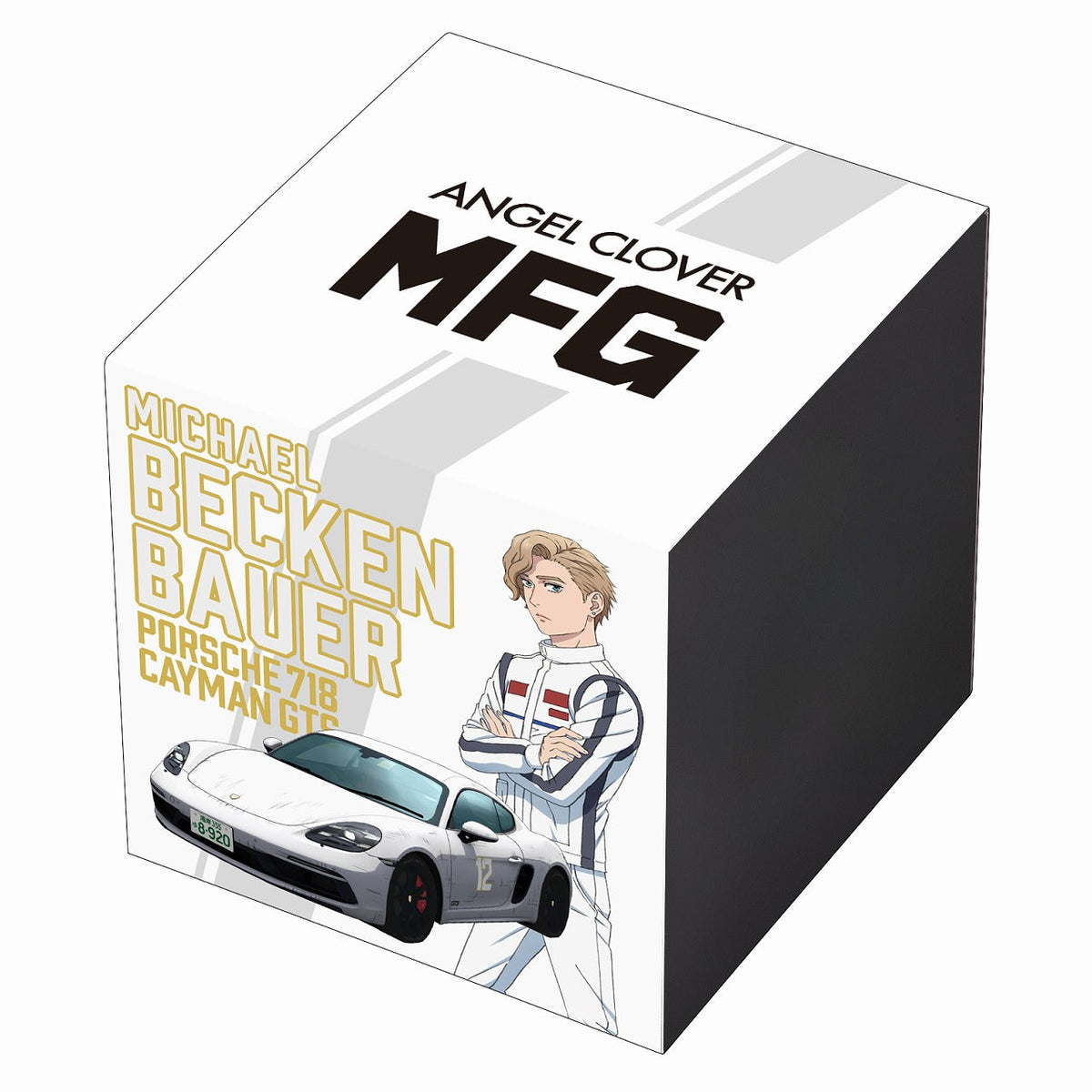 (Goods - Timepiece) MF Ghost Anime ANGEL CLOVER Collaboration Quartz Watch Michael Beckenbauer PORSCHE 718 Model