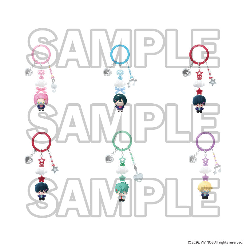 (1BOX=6)(Goods - Keychain) ALIEN STAGE Teen Fun Party Series Trading Keychain