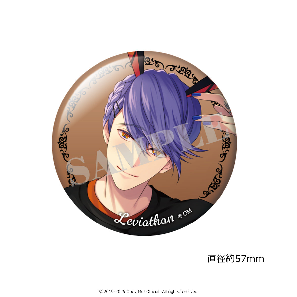 (Goods - Badge) Obey Me! ICONIQUE TRADING BUTTON BADGE ~COMPLETE SET~