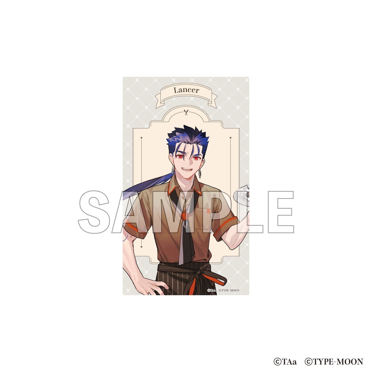 (Goods - Card) Today's Menu for the Emiya Family Clear Card - Lancer