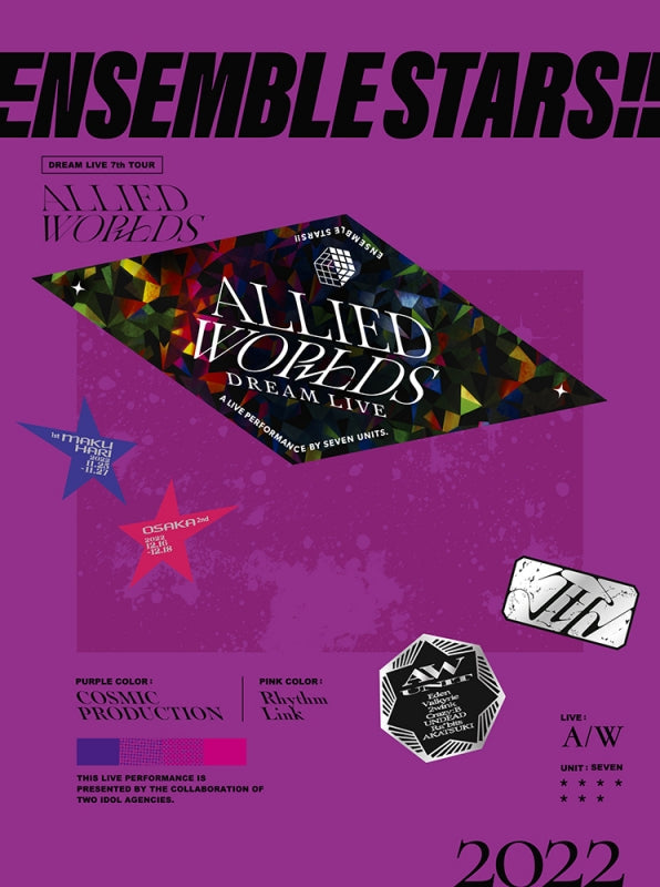 (Blu-ray) Ensemble Stars!! DREAM LIVE - 7th Tour "Allied Worlds" {Bonus:Badge}