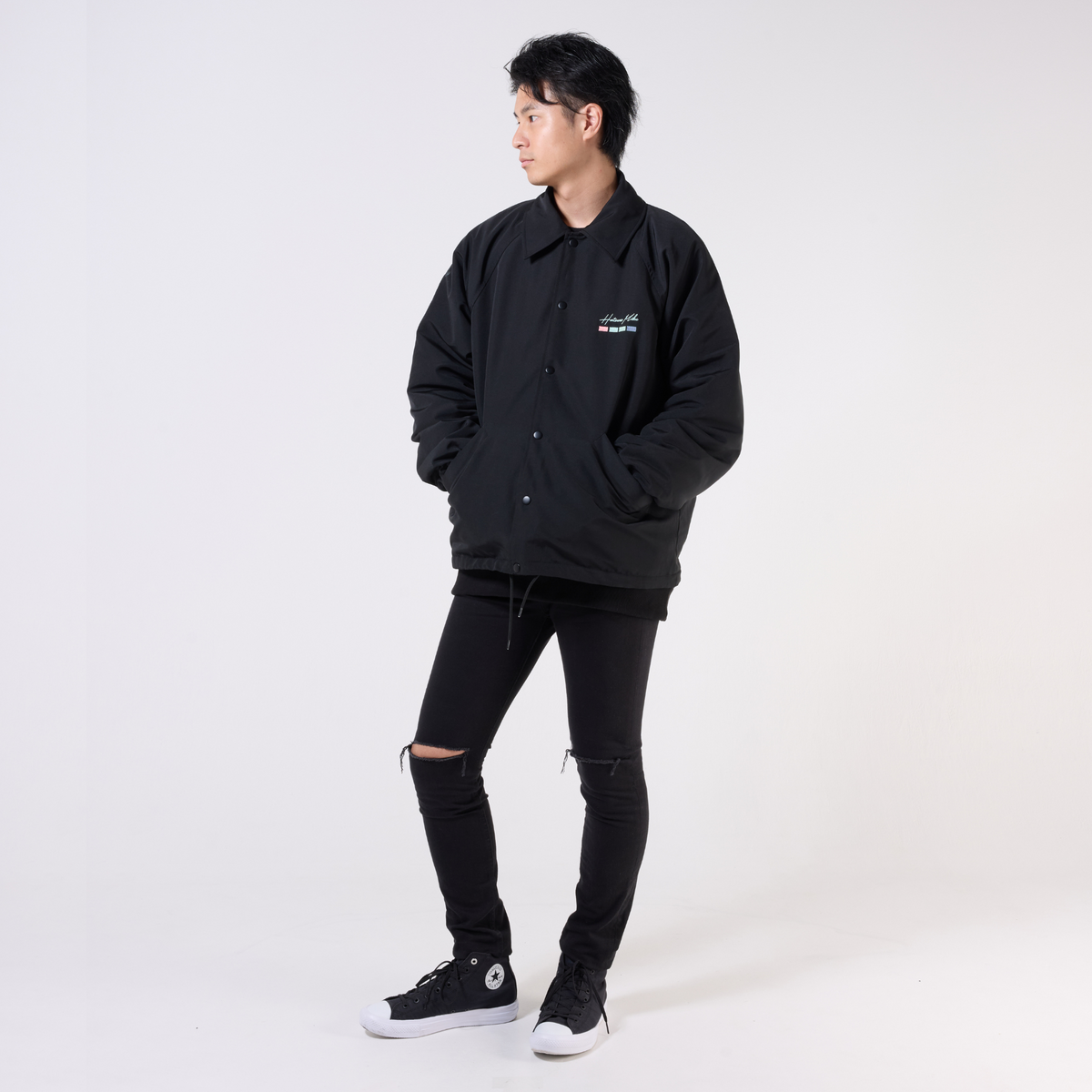 (Goods - Outerwear) Hatsune Miku Faux Fur Lined Coach Jacket