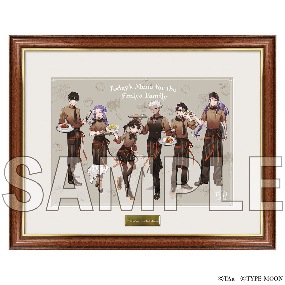 (Goods - Board) Today's Menu for the Emiya Family Chara Fine Graph B