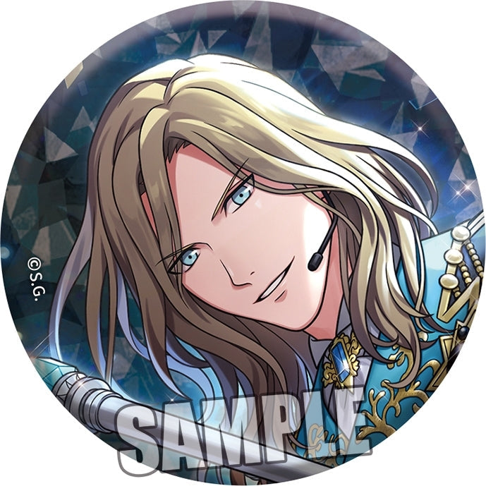 (Goods - Badge) Uta no Prince-sama LIVE EMOTION Birthday Holographic Button Badge Set Stage for Myself Ver. - Camus [animate Exclusive]