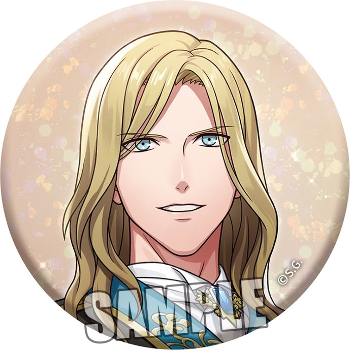 (Goods - Badge) Uta no Prince-sama LIVE EMOTION Birthday Holographic Button Badge Set Stage for Myself Ver. - Camus [animate Exclusive]