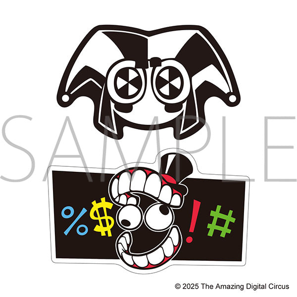 (Goods - Sticker) The Amazing Digital Circus Big Sticker Set