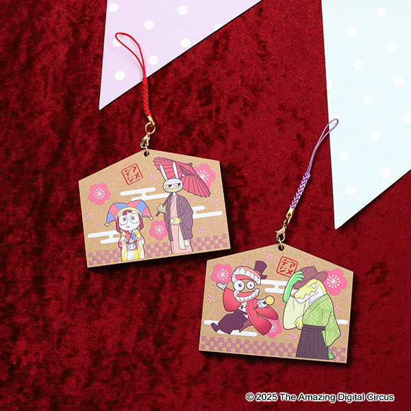 (Goods - Key Chain) The Amazing Digital Circus Ema Style Key Chain B