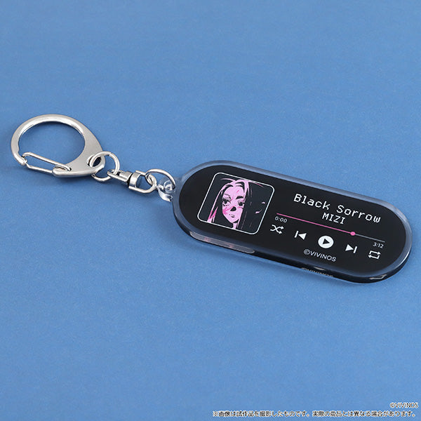(Goods - Key Chain) ALIEN STAGE Music Player Style Acrylic Key Chain - MIZI