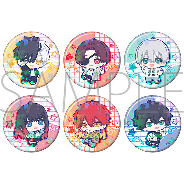 (1BOX=6)(Goods - Badge) WIND BREAKER Holographic Chara Badge Collection / Nui Pal Skip
