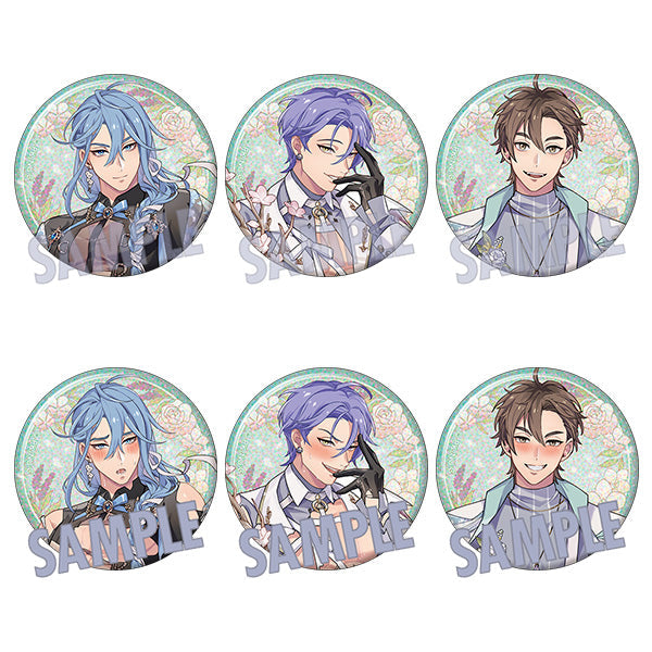 [※Blind](1BOX=6)(Goods - Badge) NU: Carnival Holographic Chara Badge Collection / Forest Carnival