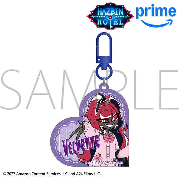 (Goods - Keychain) Hazbin Hotel Acrylic Keychain / Velvette After School