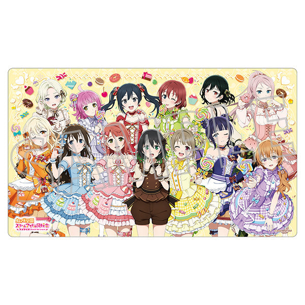 (Goods - Mat) Love Live! Nijigasaki High School Idol Club Desk Mat / Sweet Collection ver.
