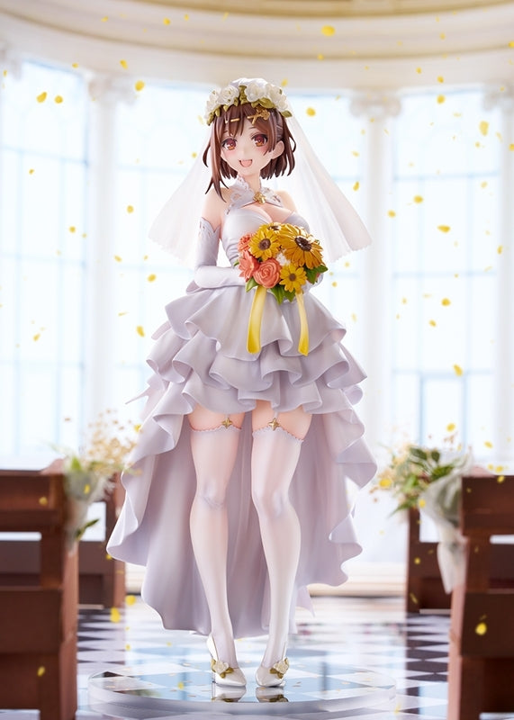 (Bishojo Figure) Atelier Ryza 3: Alchemist of the End & the Secret Key Ryza (Reisalin Stout) Wedding Style 1/7 Figure Complete Figure