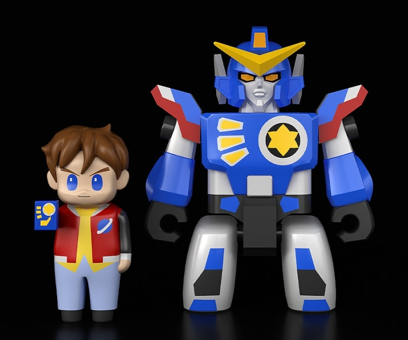 (Action Figure) The Brave Fighter of Legend Da-Garn BRICKROID Da-Garn & Seiji Takasugi Set