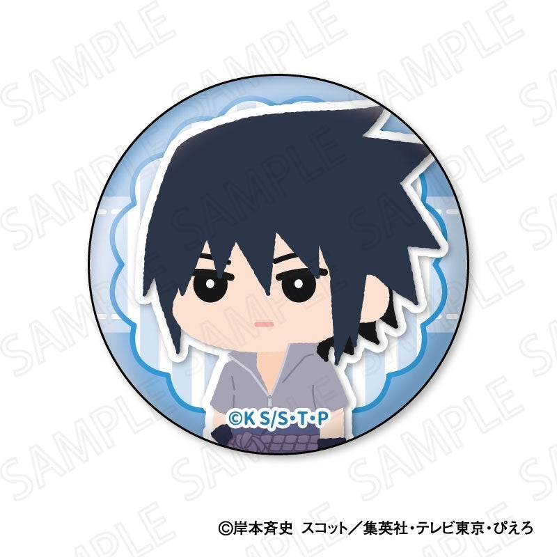 (1BOX=8)(Goods - Badge) NARUTO Shippuden TV Anime Mofumofu Button Badge Collection