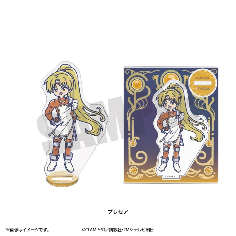 (Goods - Stand Pop) Magic Knight Rayearth TV Anime Reto Pop Acrylic Stand Presea