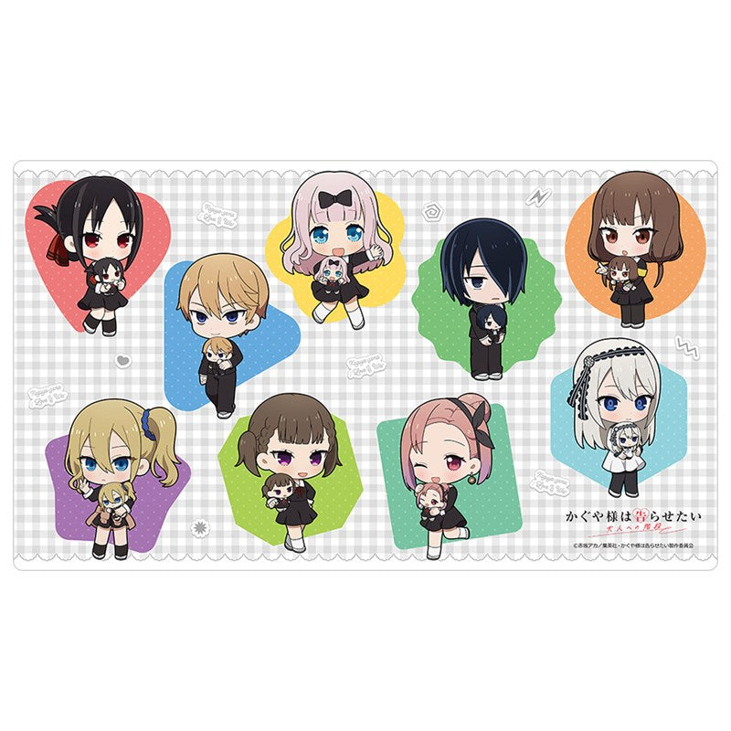 (Goods - Mat) KAGUYA-SAMA: LOVE IS WAR Rubber Mat (Tiny Friends)