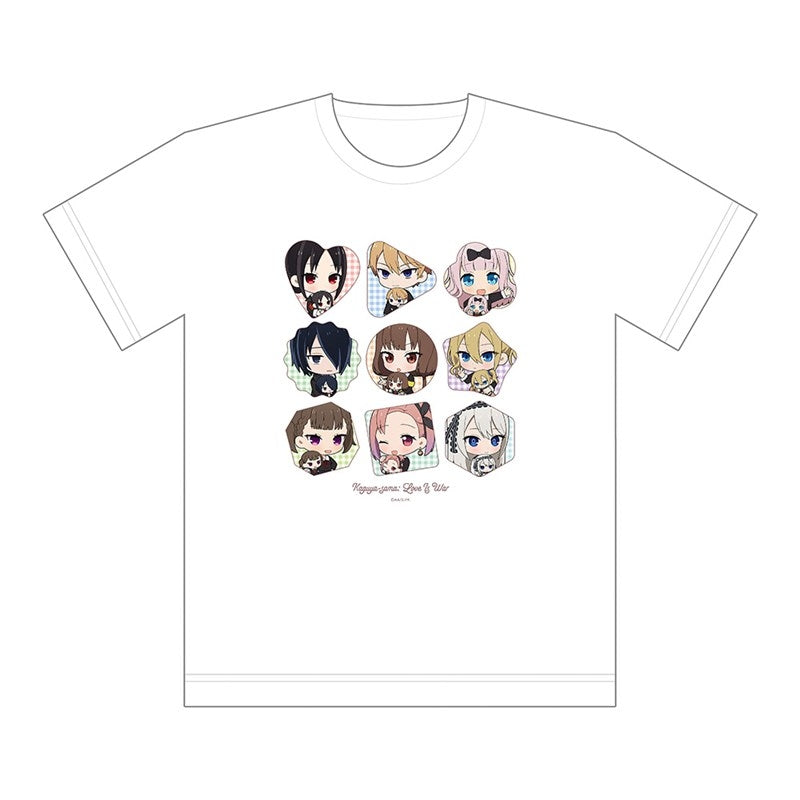 (Goods - Shirt) KAGUYA-SAMA: LOVE IS WAR T-shirt (Tiny Friends) M Size