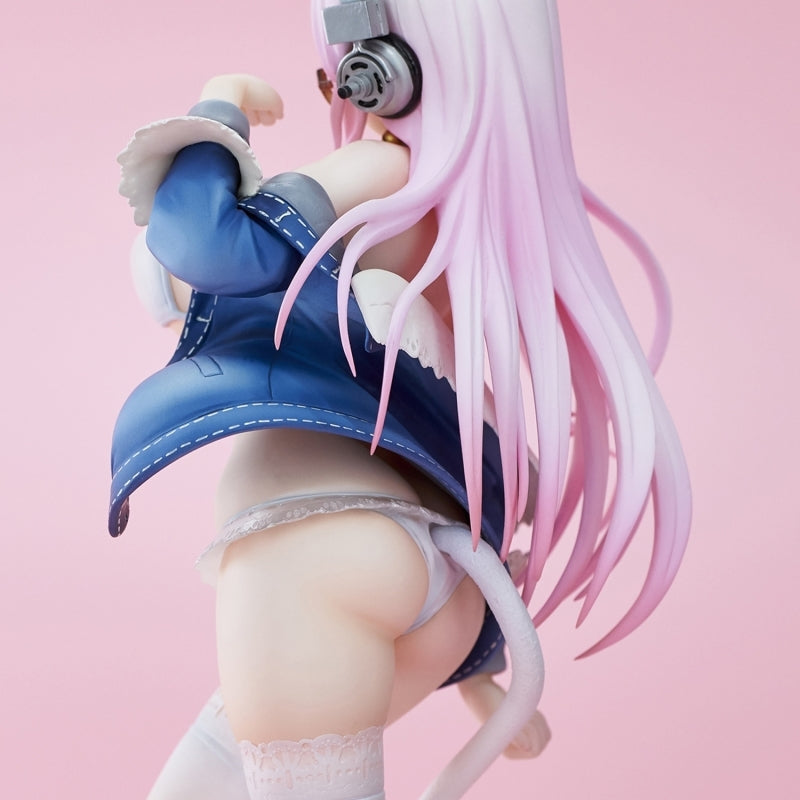 (Bishojo Figure) Super Sonico White cat ver. Complete Figure (Re-release)