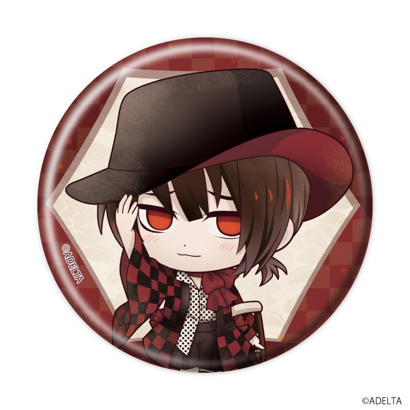 (1BOX=11)(Goods - Badge) Owen (Ooe) Badge 03 Modern ver. (Chibi Character)