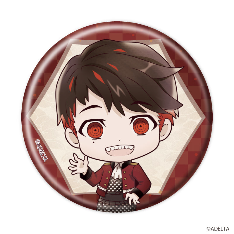 (1BOX=11)(Goods - Badge) Owen (Ooe) Badge 03 Modern ver. (Chibi Character)