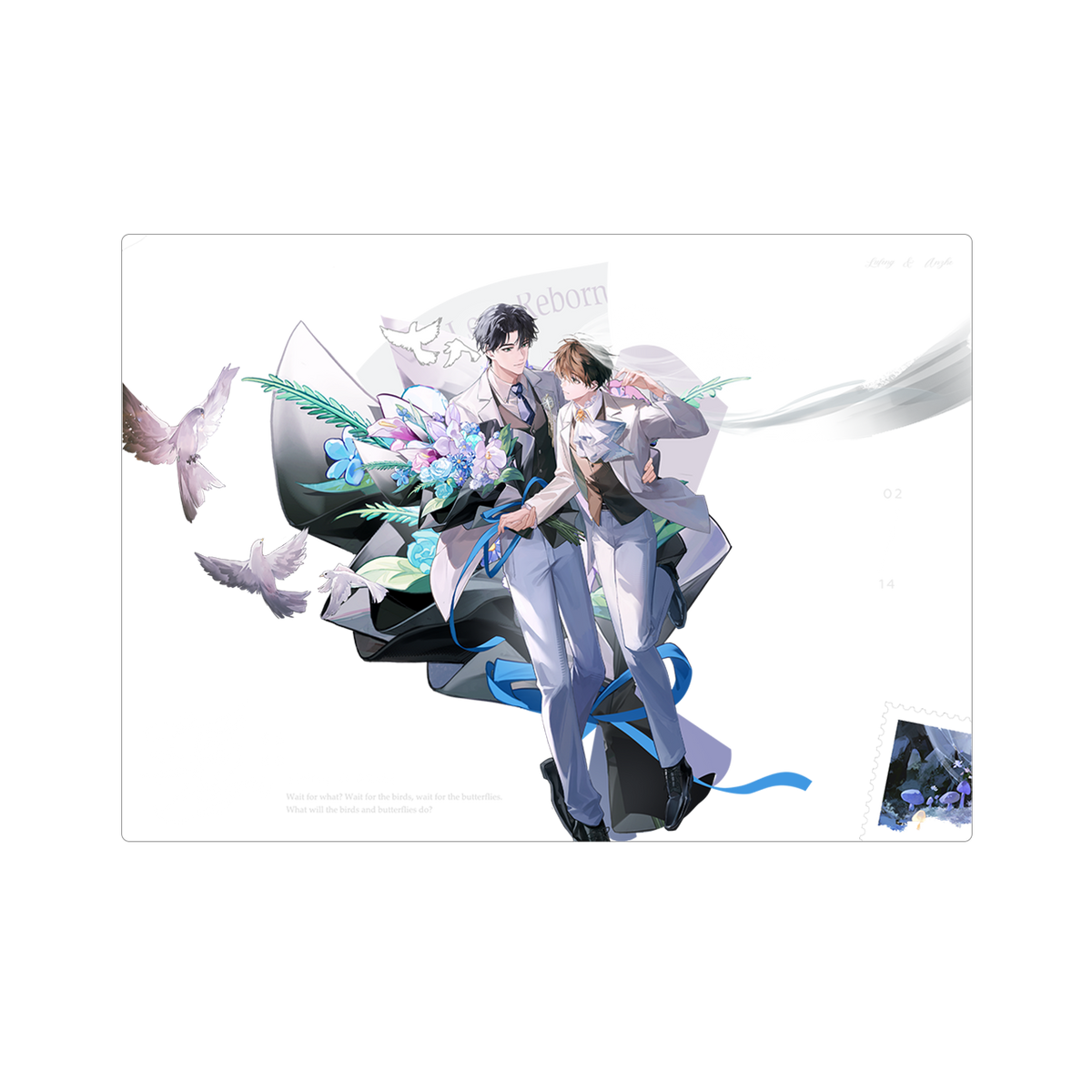 Fair Bonus: Little Mushroom Valentine's Series Love Reborn Bonus Clear Card