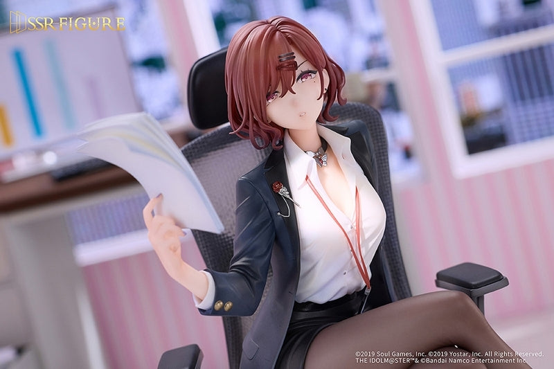 (Bishojo Figure) SSR FIGURE THE IDOLM@STER SHINY COLORS x Mahjong Soul Madoka Higuchi Effortless Work Ver. Complete Figure {Manufacturer Bonus:Acrylic Mahjong Tile}
