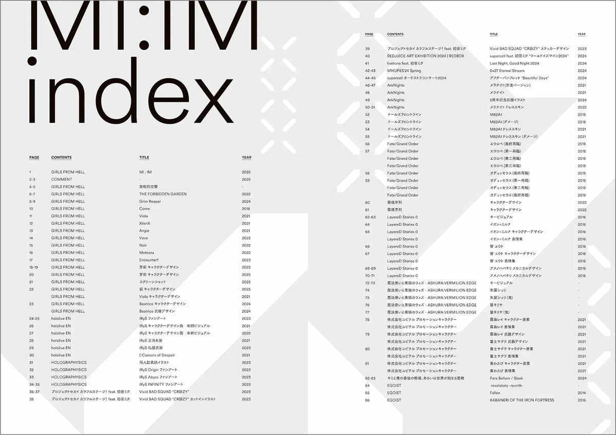 (Book - Art Book) redjuice Art Book MI:IM