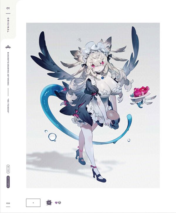(Book - Art Book) Bukurote x Drawing Art Works NOTE BOOK