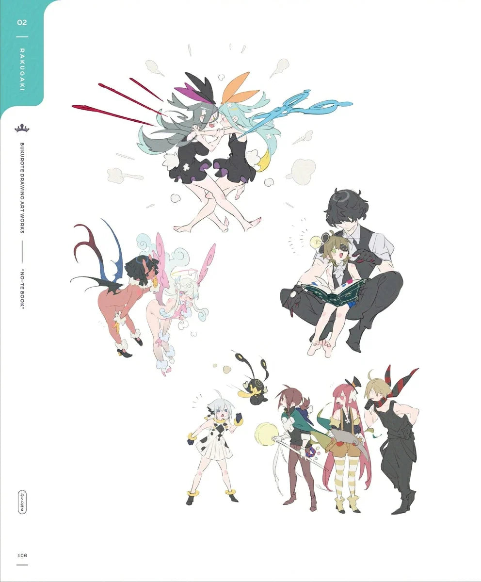 (Book - Art Book) Bukurote x Drawing Art Works NOTE BOOK