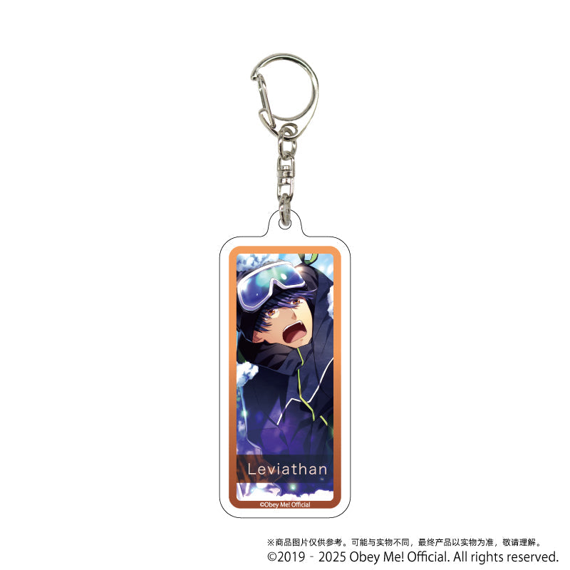 (1BOX=7)(Goods - Key Chain) Acrylic Key Chain Obey Me! 04 (7 Types Total)