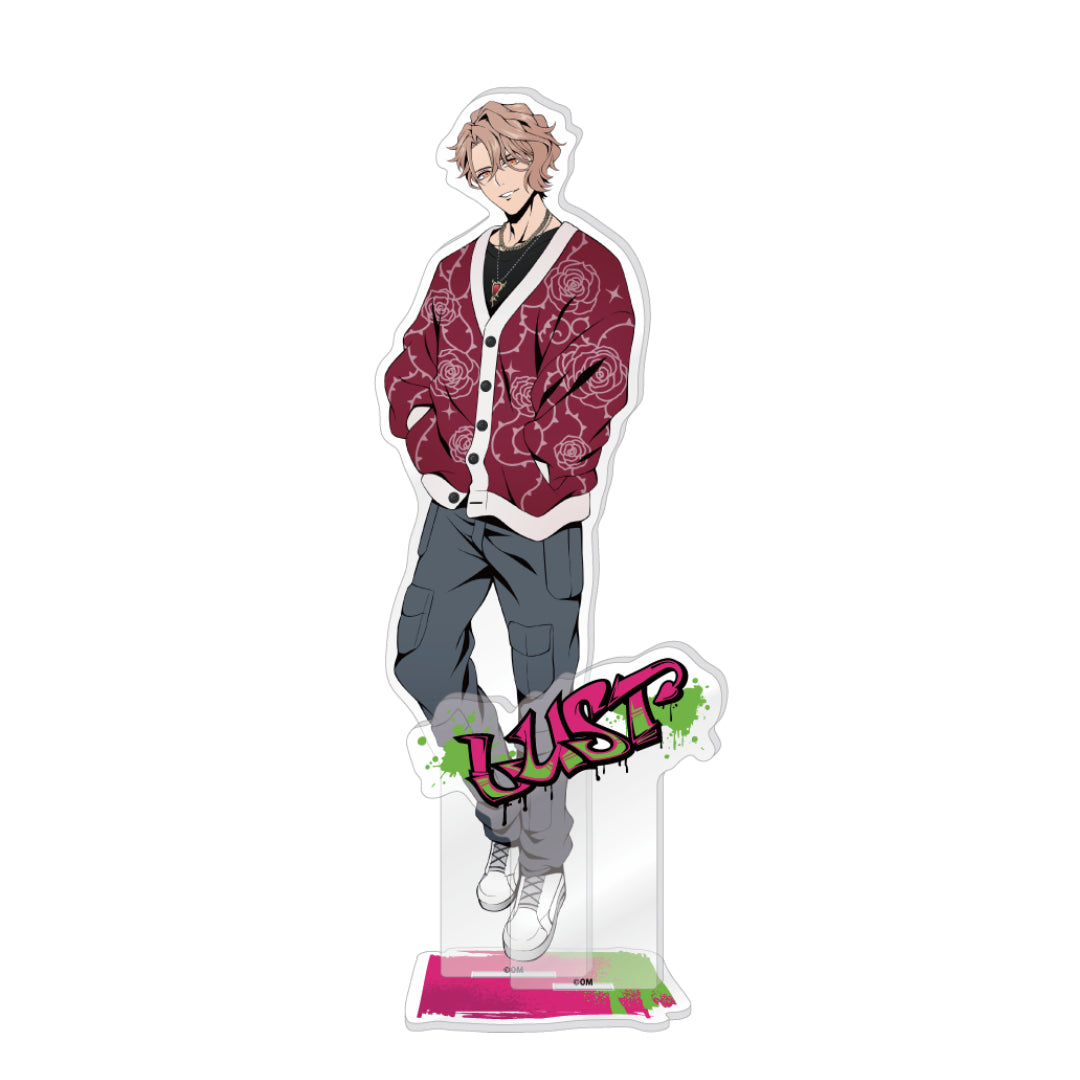◎(Goods - Acrylic Stand) Obey Me! Acrylic Stand (Asmodeus) [SHIBUYA109 Pop Up Store Merch]