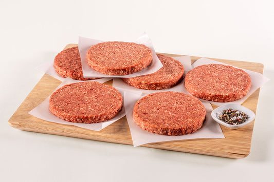 100% Grass-Fed, Pasture-Raised Burgers 80/20