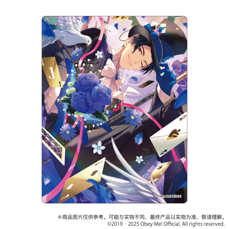 (1BOX=7)(Goods - Card) Obey Me! Nightbringer Acrylic Card 04 (Official Art)