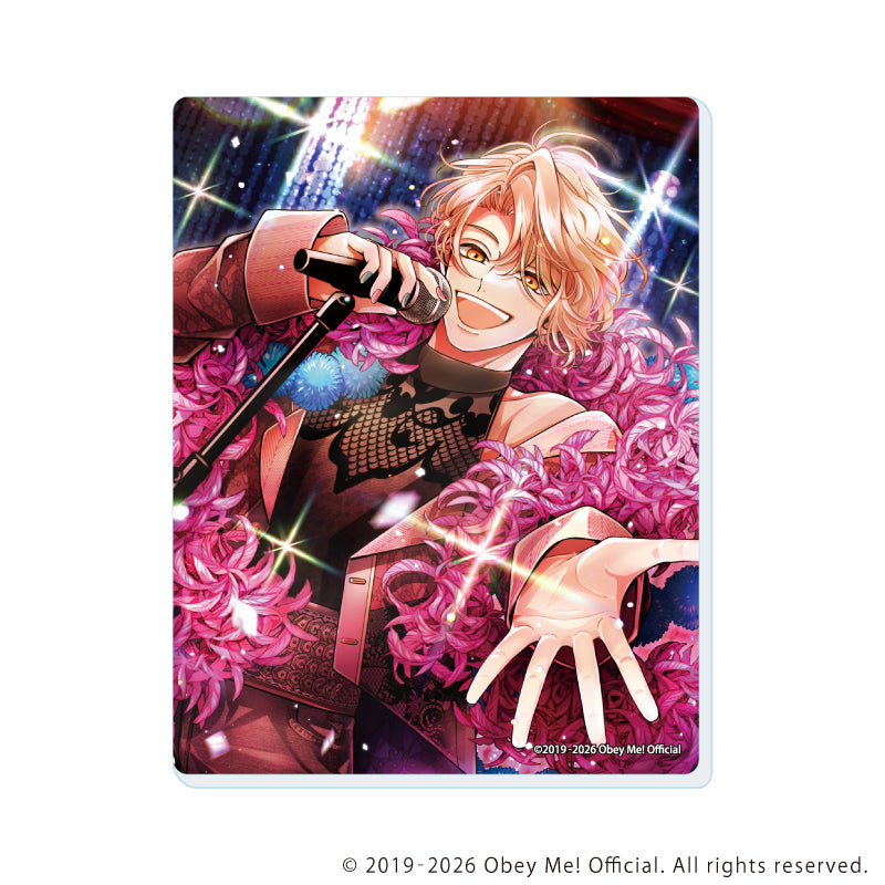 (1BOX=7)(Goods - Card) Obey Me! Nightbringer Acrylic Card 11 (Official Art)