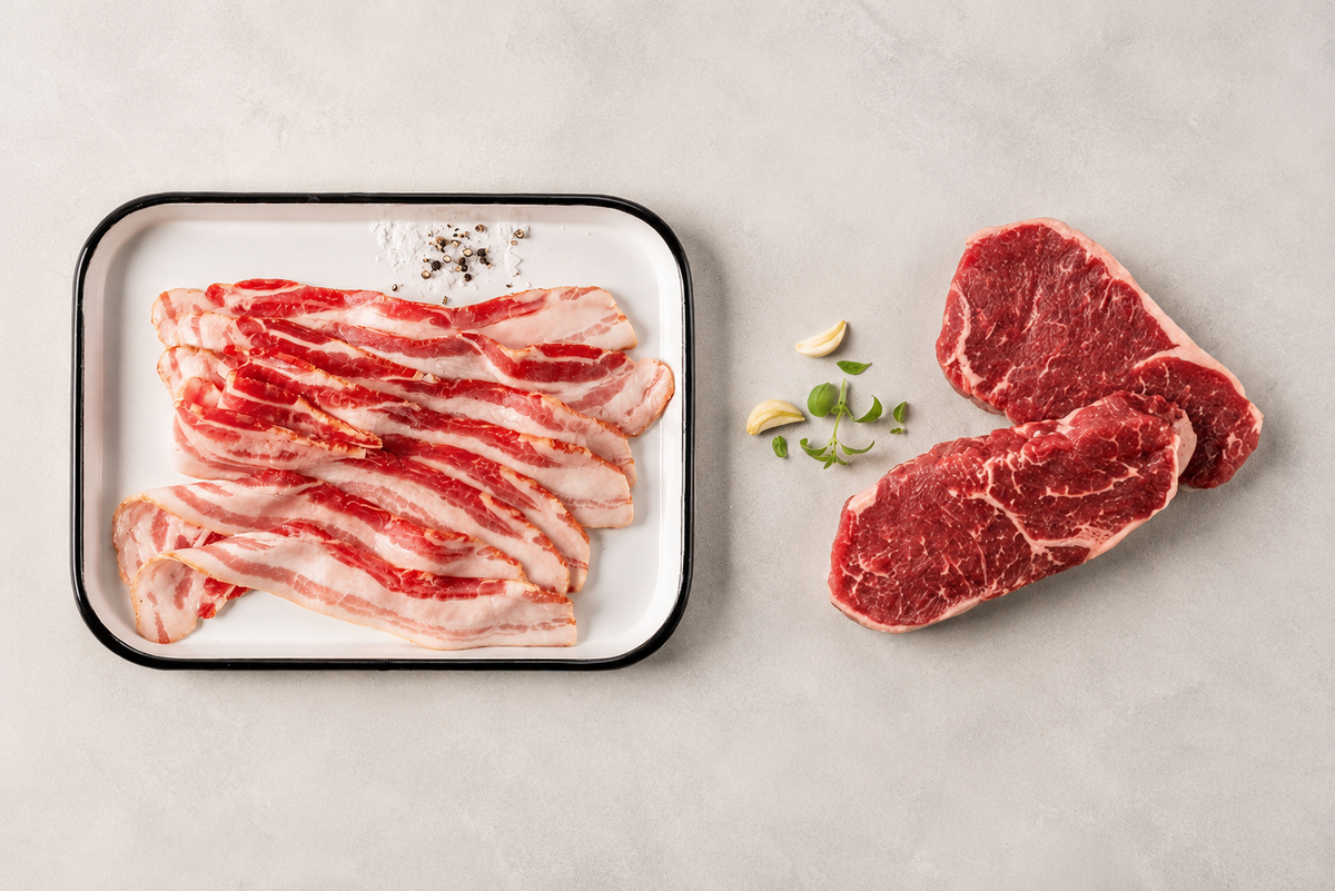Free NY Strips For A Year + Bacon For Life
