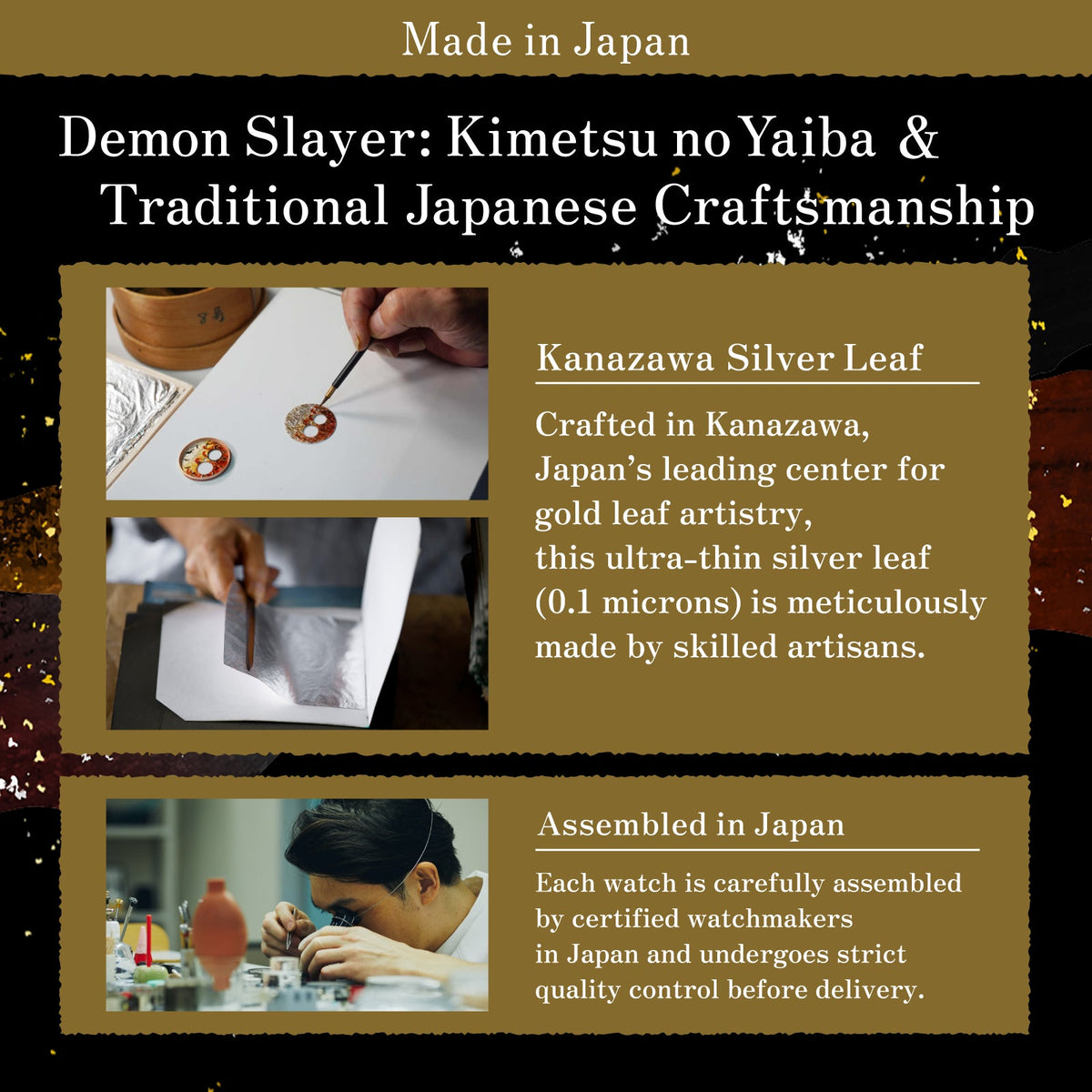 (Goods - Timepiece) Demon Slayer: Kimetsu no Yaiba Anime S-MEISTER Collaboration Mechanical Watch - Gyomei Himejima Model